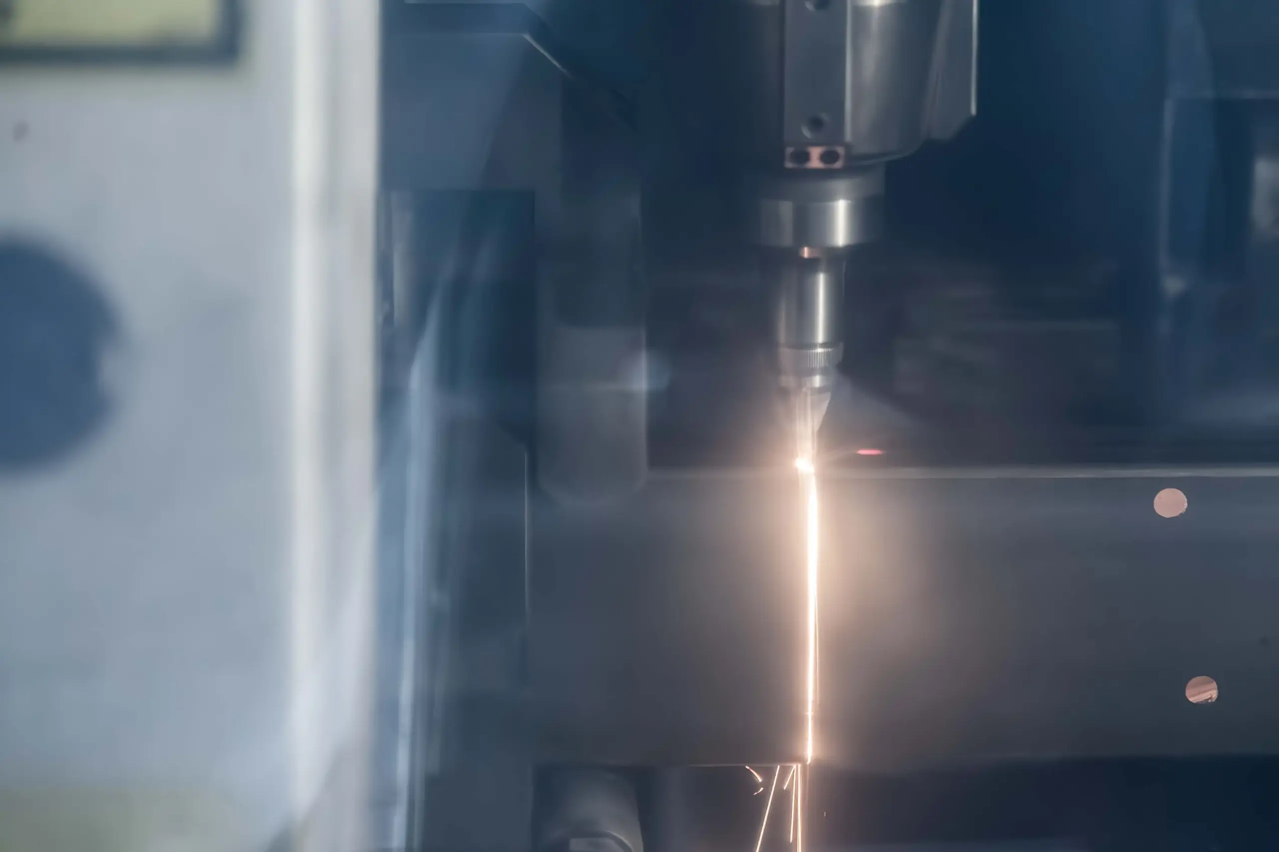 Rohrlaserschneiden Laserstrahl